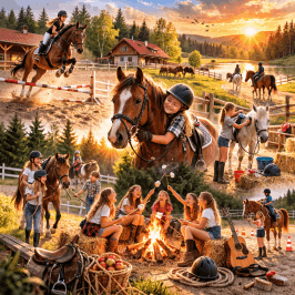 ügyességi háziverseny lovaglás lovasoktatás